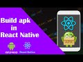Generate Apk in 6 mins in React Native |2021| version 0.60 and above| signed apk by TechWithYasir