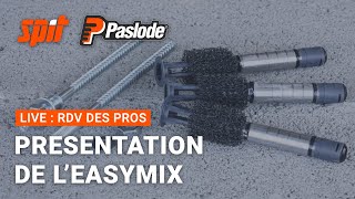 RDV DES PROS 👷‍♂️👷 en live - Présentation de la fixation innovante EASYMIX