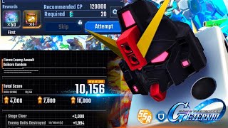 SD Gundam G Generation Eternal Fierce Enemy Assault Saikoro Gundam Expert Battle Full Fight