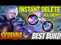 SILVANA BURST ITEM ALWAYS BULLY ENEMY NO CC - Silvanna Best Build 2023 ~ MLBB