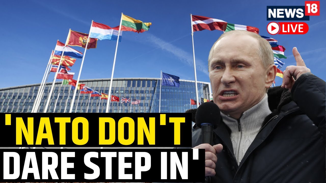 Russia Ukraine War Updates Live | Putin Threatens NATO | Putin Speech ...