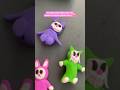 BIKIN LABUBU DARI CLAY #shorts #viral #labubu #clay #gemes #lucu #boneka #funny #tutorial #diy