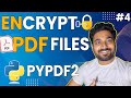 Encrypt PDF files with Password | Python