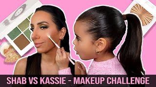 Mother & Daughter Makeup Challenge | Makeup Tutorial | Shab & Kassie