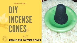DIY Incense Cones l Smokeless incense l Easy Incense Cones