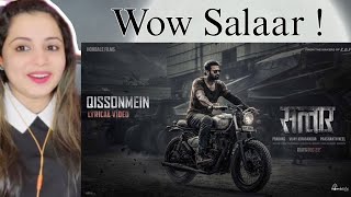 QissonMein (Hindi) Salaar Song | Reaction | Prabhas |Prithviraj |Prashanth Neel |Ravi |Hombale Films