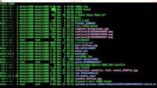 List Files in the Linux Shell Script Tutorial Directory and Folder