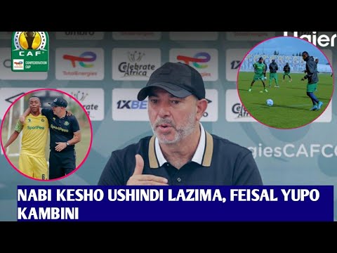 🔴LIVE KOCHA NABI AKIZUNGUMZA, FEISAL YUPO KAMBINI AMEAHIDI MAZITO - YouTube