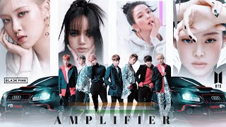BTS x BLACKPINK [FMV] Amplifier || Imran Khan || Korean mix hindi song || Blackpink Bts || KR MiX