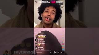 @barbiidabullyx getting DRAGGED for 7 minutes on live by @datbitchbarbiee