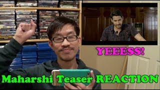 #JoinRishi - Maharshi Teaser CHINESE REACTS | Mahesh Babu