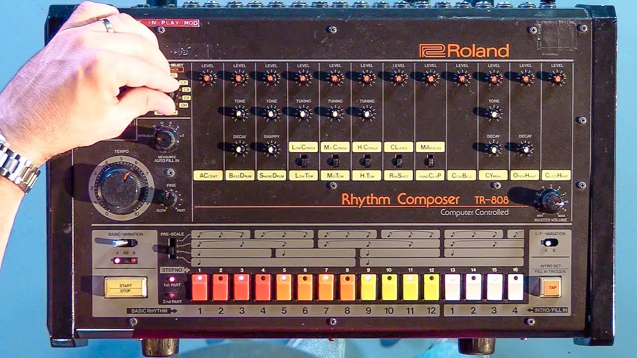 Roland Tr 808 Drum Kit Howwhatis