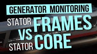 Stator core vs Stator frames