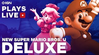 New Super Mario Bros. U Deluxe - Multiplayer Mayhem Livestream! - IGN Plays Live
