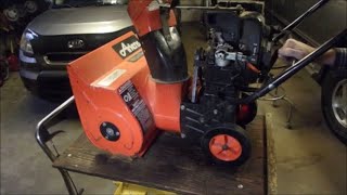 Ariens 2+2 Snowblower What have I done!!