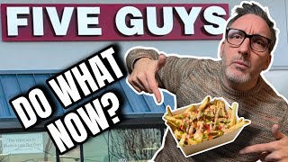 Five Guys Just Did This to Their Fries… ⭐