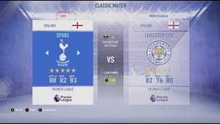 Tottenham v Leicester | Predicted Line Up | FIFA Match Preview