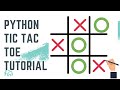 How to Make A Python Tic Tac Toe Game | Beginner Python Tutorial