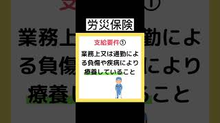 【仕事中や通勤中にケガをしたら労災保険】#shorts  #労災  #通勤 #社労士　#社会保険労務士　#労災保険