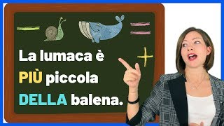 Italian COMPARATIVE and SUPERLATIVE - Learn How to Speak Italian with LearnAmo's Lessons! 😳🤭🙃