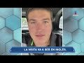 Samuel García presume su inglés británico | Qué Importa