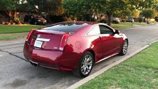 Muffler delete resonator delete on Cadillac cts 3.6 coupe