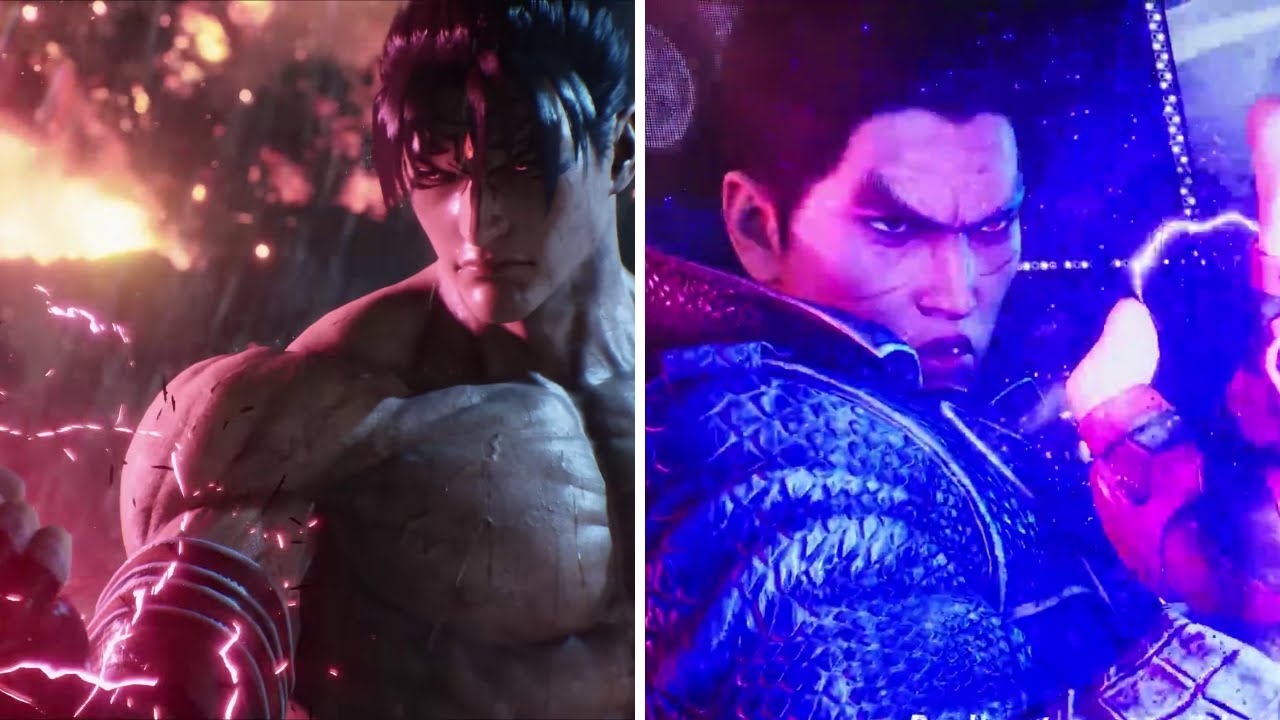 Tekken 8 Jin VS Kazuya "RAGE ARTS" Comparison [4K] - YouTube