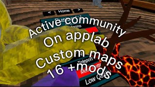 This is the BEST GORILLA TAG COPY (16 + MODS)CUSTOM MAPS)ON APPLAB)