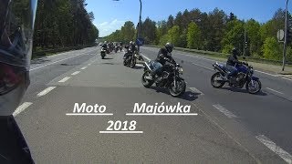 Moto majówka 2018 Hornet Kawasaki SV i wiele wiele innych :)