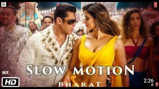 Bharat: Slow Motion Song | Salman Khan, Disha Patani | Vishal Shekhar Feat  Nakash A , Shreya G