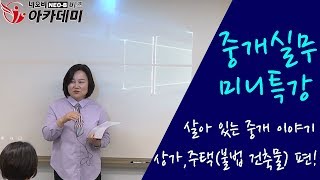 상가,주택 불법 건축물 등(살아있는 중개 이야기) - 중개실무 미니특강