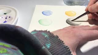 Weekly Watercolor Challenges -Underpainting Study Tutorial