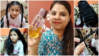 Heavy Hair Oiling With Bajaj Almond Drops Hair Oil/My Honest Review And Demo