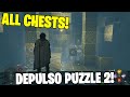 Depulso Puzzle Room 2 ALL CHESTS - Hogwarts Legacy