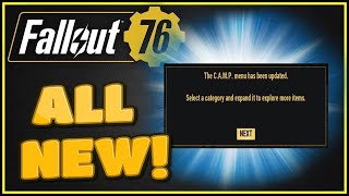 New Build Menu Tested - Fallout 76