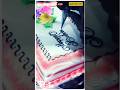 Vanilla cake happy birthday cake writing video #cake #hbdanirudh #weddingcake  #tamil #spiderman