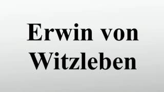 Erwin von Witzleben