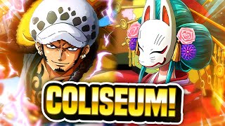 V3 LAW vs. COLISEUM KOMURASAKI!! (ONE PIECE Treasure Cruise)