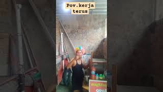 KLO aku gak kerja kamu makan pake apa #funny #subscribe #shorts