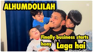 Finally business start hony laga hai | ALHUMDOLiLAH .. babar akbar vlog