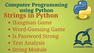 Python Programming Basics to Advanced | Strings in Python | Lab 22