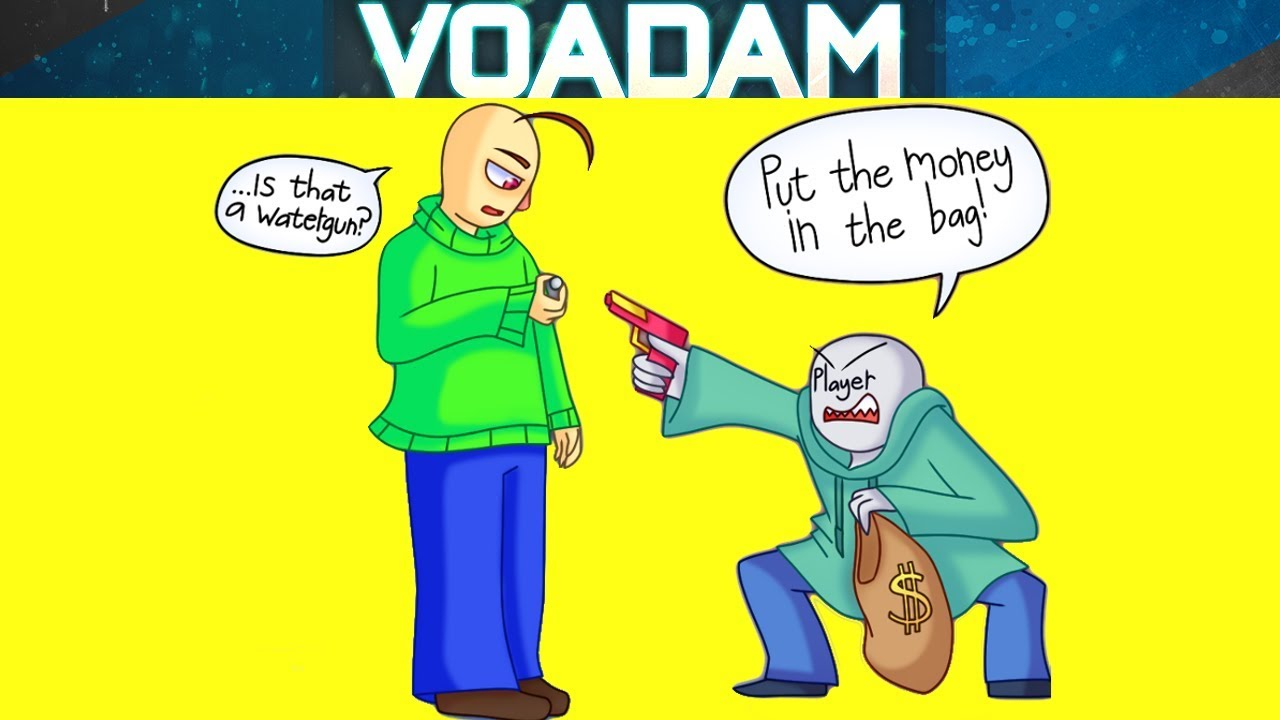 Baldi S Basics Comic Dub Extra Long Ruuuulerrrr Youtube