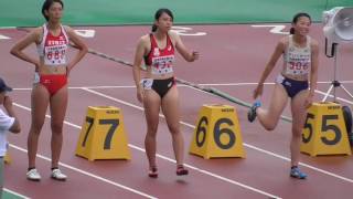 第59回東海陸上競技選手権大会　女子100mH　決勝　2016/8/28