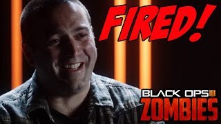 BREAKING: JASON BLUNDELL HAS BEEN FIRED!!! Black Ops 4 Zombies! (Rant)