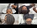 My FIRST Natural Hair Salon Visit + Curly Cut on Type 4 Hair | I WAS SHOOK