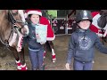 festive fancy dress race. but which pony wore it best 🎅🐴 vlogmas