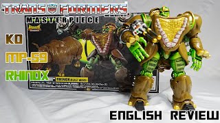 Video Review - Masterpiece - MP-59 - KO - Rhinox