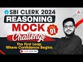 SBI Clerk Reasoning 2024 | Reasoning Mock Challenge Level-1 | By Shubham Srivastava