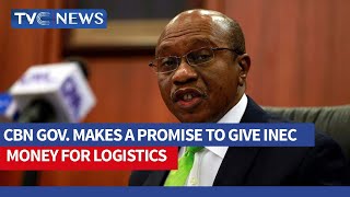 CBN Gov. Promises To Provide INEC With Cash For Logistics