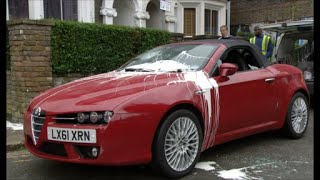 Mandy Salter Smashes Ian Beale's Car (EastEnders - 18/10/2011)